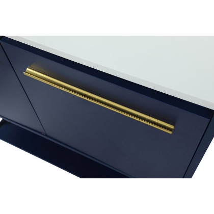 Elegant Bathroom Vanity - Blue (VF42536MBL)