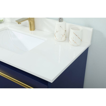 Elegant Bathroom Vanity - Blue (VF42536MBL-BS)