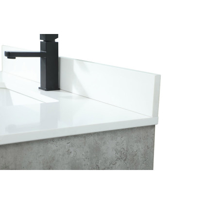 Elegant Bathroom Vanity - Concrete Gray (VF42536MCG-BS)