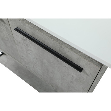 Elegant Bathroom Vanity - Concrete Gray (VF42536MCG-BS)