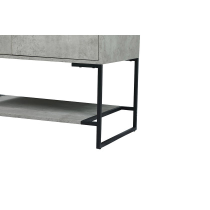 Elegant Bathroom Vanity - Concrete Gray (VF42536MCG-BS)