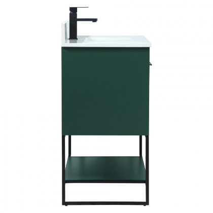 Elegant Bathroom Vanity - Green (VF42536MGN-BS)