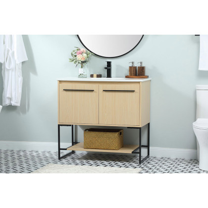 Elegant Bathroom Vanity - Maple (VF42536MMP)