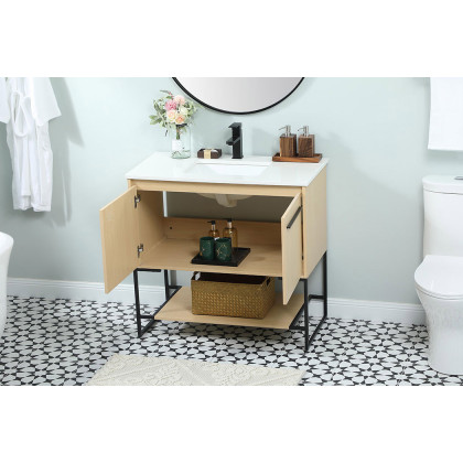 Elegant Bathroom Vanity - Maple (VF42536MMP)