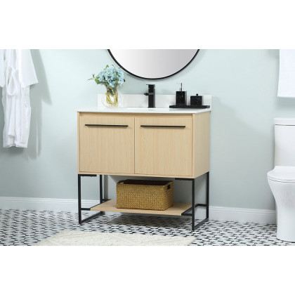 Elegant Bathroom Vanity - Maple (VF42536MMP-BS)