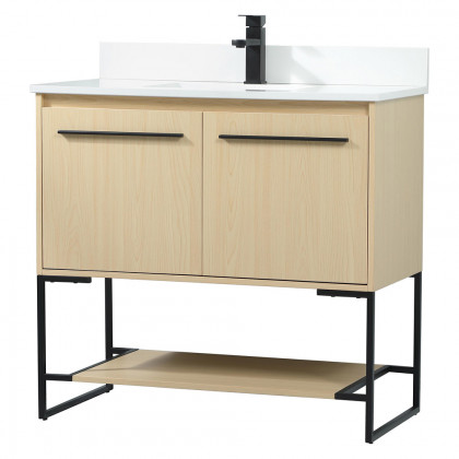 Elegant Bathroom Vanity - Maple (VF42536MMP-BS)
