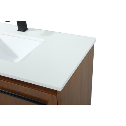 Elegant Bathroom Vanity - Teak (VF42536MTK)