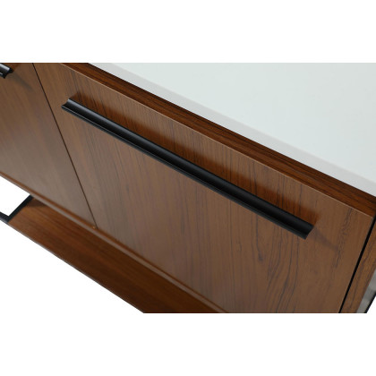 Elegant Bathroom Vanity - Teak (VF42536MTK-BS)