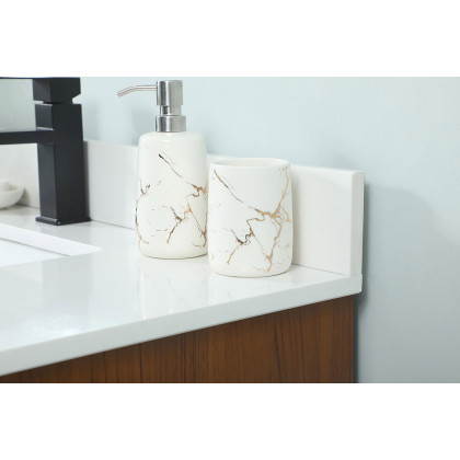 Elegant Bathroom Vanity - Teak (VF42536MTK-BS)