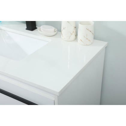 Elegant Bathroom Vanity - White (VF42536MWH)
