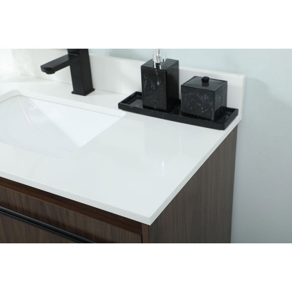 Elegant Bathroom Vanity - Walnut (VF42536MWT-BS)