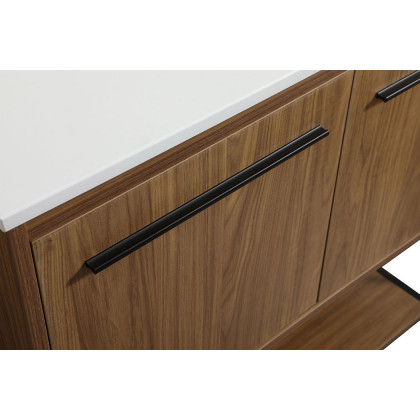 Elegant Bathroom Vanity - Walnut Brown (VF42536WB-BS)