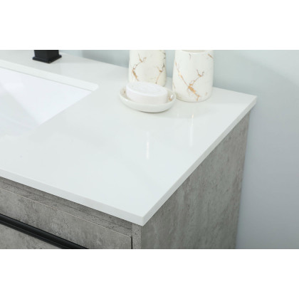 Elegant Bathroom Vanity - Concrete Gray (VF42540MCG)