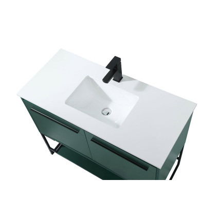 Elegant Bathroom Vanity - Green (VF42540MGN)