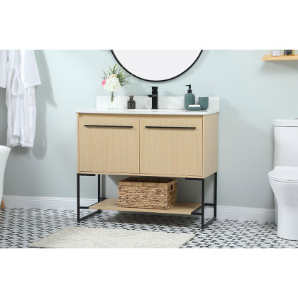 Elegant Bathroom Vanity - Maple (VF42540MMP-BS)