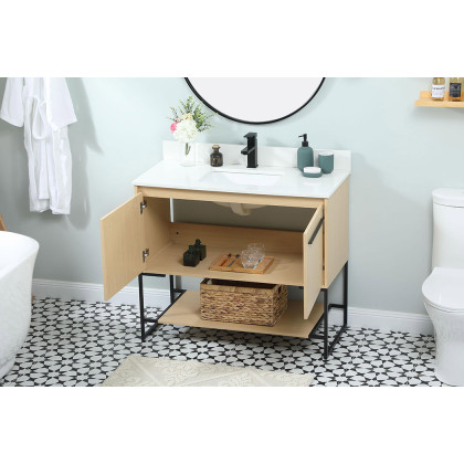 Elegant Bathroom Vanity - Maple (VF42540MMP-BS)