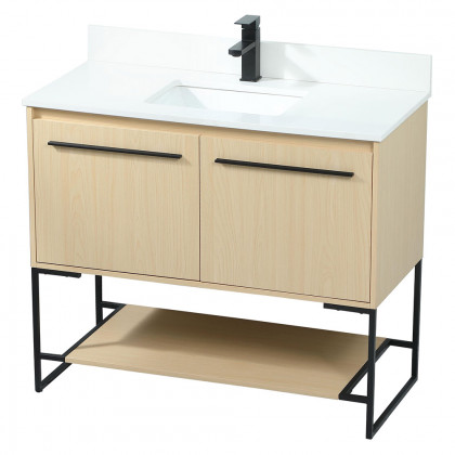 Elegant Bathroom Vanity - Maple (VF42540MMP-BS)