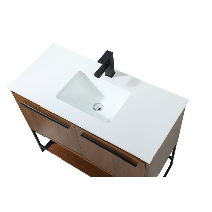 Elegant Bathroom Vanity - Teak (VF42540MTK)