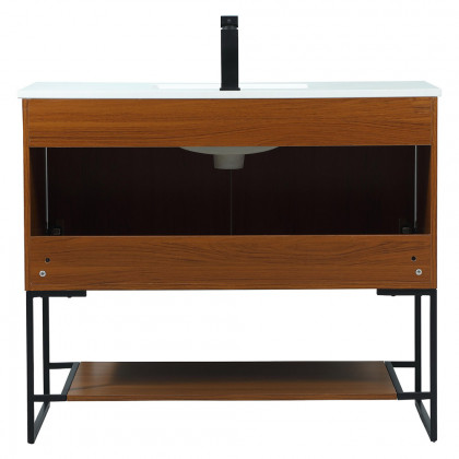 Elegant Bathroom Vanity - Teak (VF42540MTK)
