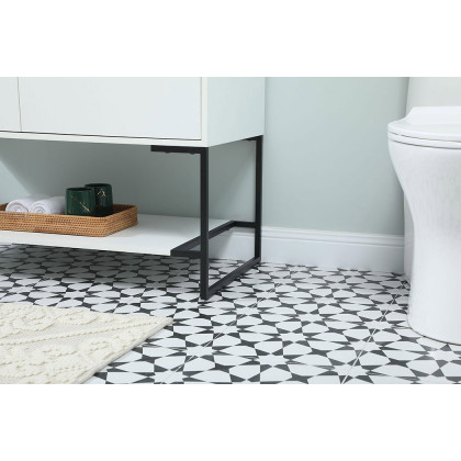 Elegant Bathroom Vanity - White (VF42540MWH)