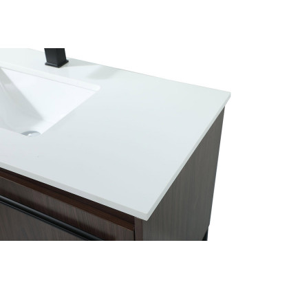 Elegant Bathroom Vanity - Walnut (VF42540MWT)