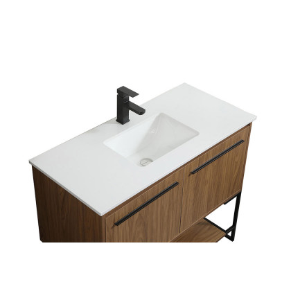 Elegant Bathroom Vanity - Walnut Brown (VF42540WB)
