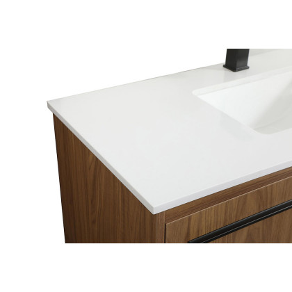 Elegant Bathroom Vanity - Walnut Brown (VF42540WB)