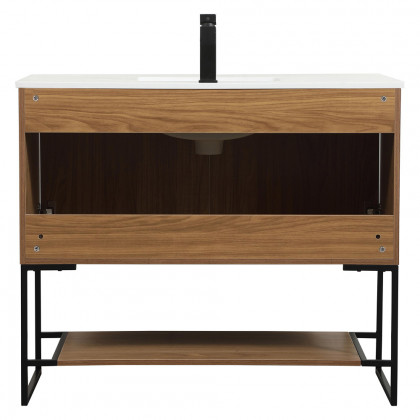 Elegant Bathroom Vanity - Walnut Brown (VF42540WB)