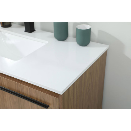 Elegant Bathroom Vanity - Walnut Brown (VF42540WB)