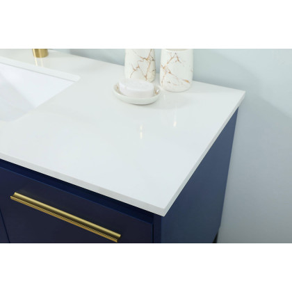 Elegant Bathroom Vanity - Blue (VF42548MBL)