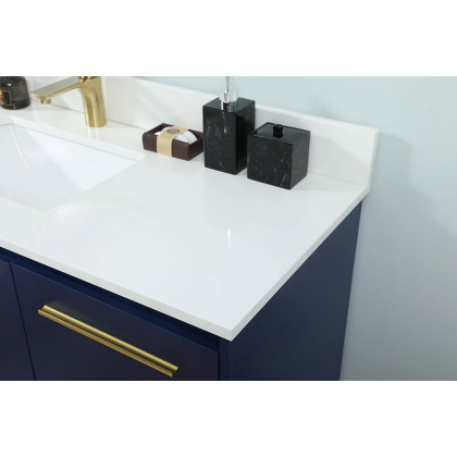 Elegant Bathroom Vanity - Blue (VF42548MBL-BS)