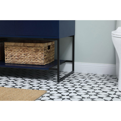 Elegant Bathroom Vanity - Blue (VF42548MBL-BS)