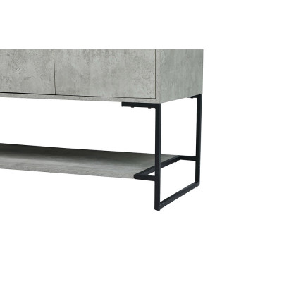 Elegant Bathroom Vanity - Concrete Gray (VF42548MCG)