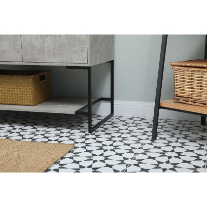 Elegant Bathroom Vanity - Concrete Gray (VF42548MCG-BS)