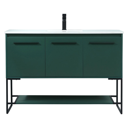 Elegant Bathroom Vanity - Green (VF42548MGN)