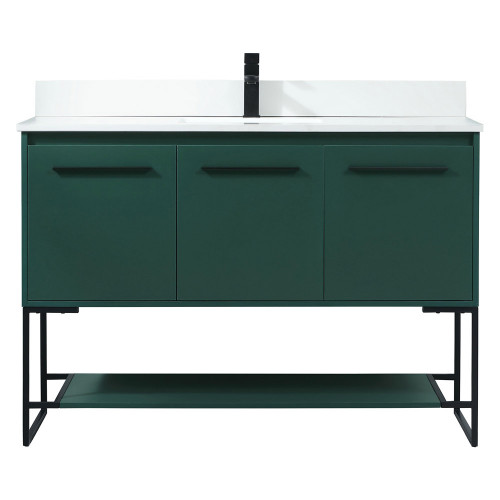 Elegant Bathroom Vanity - Green (VF42548MGN-BS)