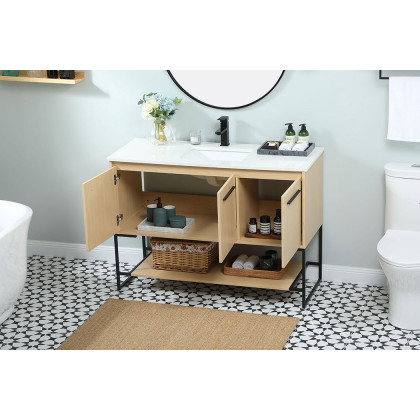 Elegant Bathroom Vanity - Maple (VF42548MMP)