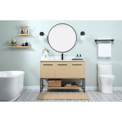 Elegant Bathroom Vanity - Maple (VF42548MMP-BS)