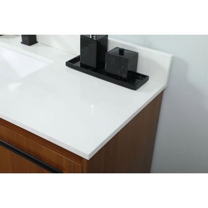 Elegant Bathroom Vanity - Teak (VF42548MTK-BS)