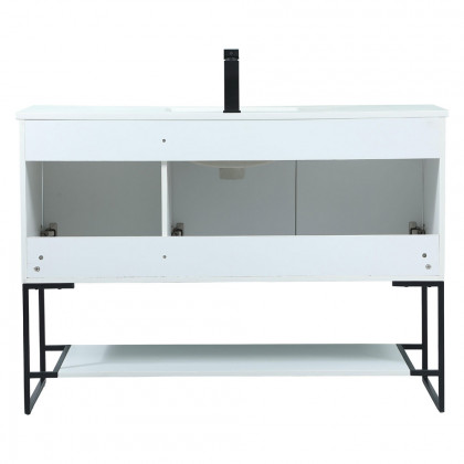 Elegant Bathroom Vanity - White (VF42548MWH)