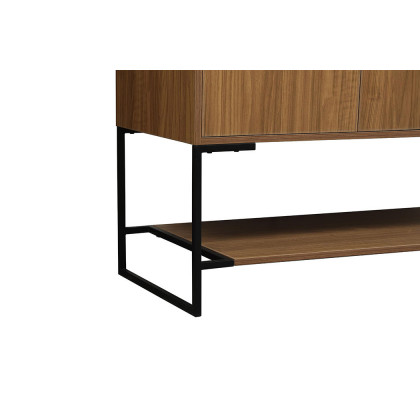 Elegant Bathroom Vanity - Walnut Brown (VF42548WB)
