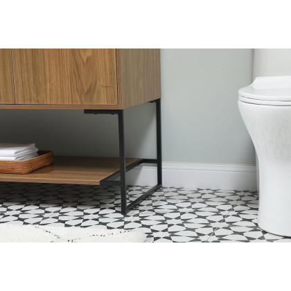 Elegant Bathroom Vanity - Walnut Brown (VF42548WB)