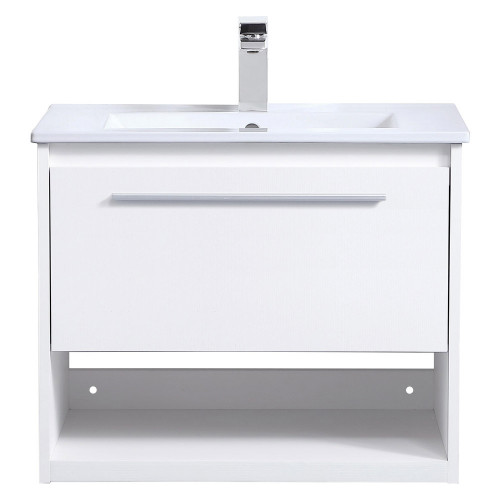 Elegant Bathroom Vanity - White, L 24" (VF43024WH)