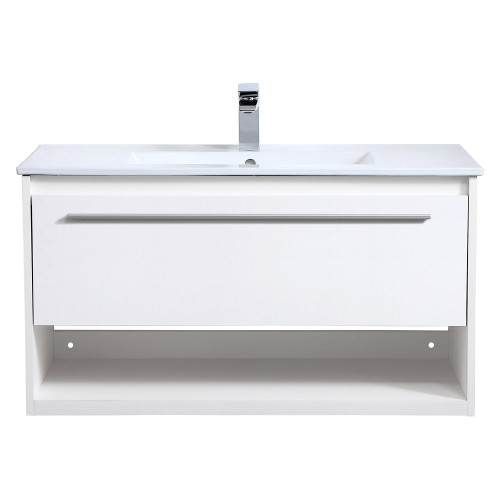 Elegant Bathroom Vanity - White, L 36" (VF43036WH)