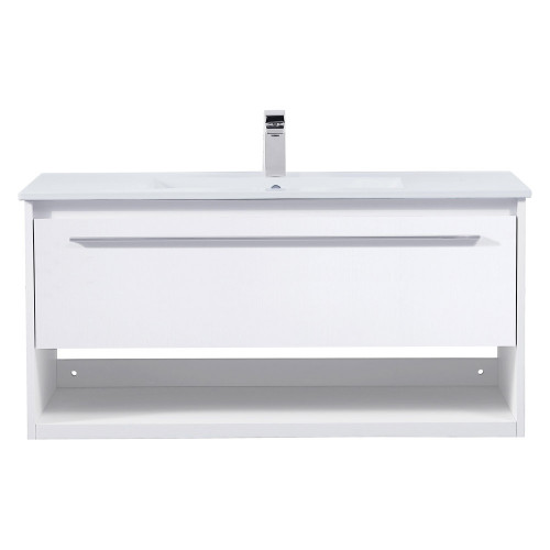 Elegant Bathroom Vanity - White, L 40" (VF43040WH)