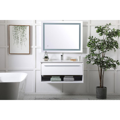 Elegant Bathroom Vanity - White, L 40" (VF43040WH)