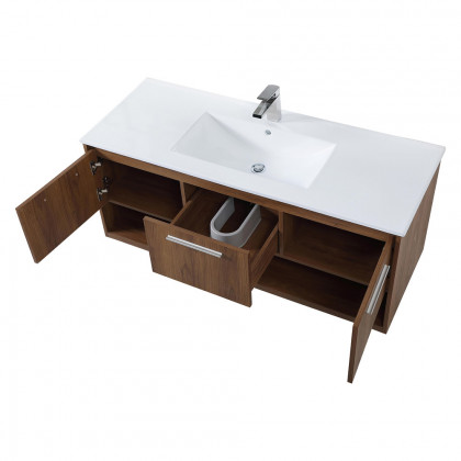 Elegant Bathroom Vanity - Walnut Brown (VF43048WB)