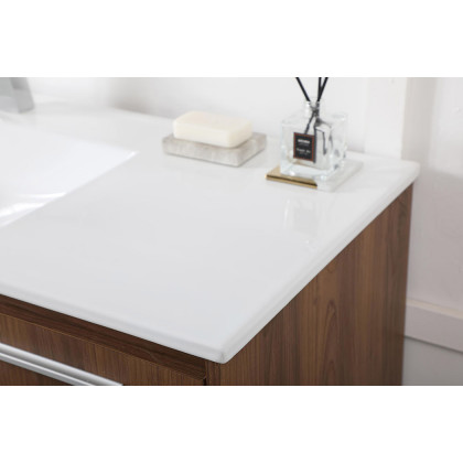 Elegant Bathroom Vanity - Walnut Brown (VF43048WB)