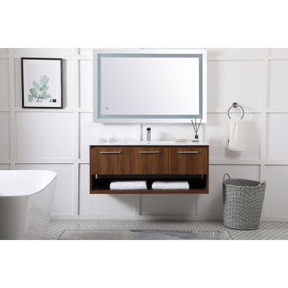 Elegant Bathroom Vanity - Walnut Brown (VF43048WB)