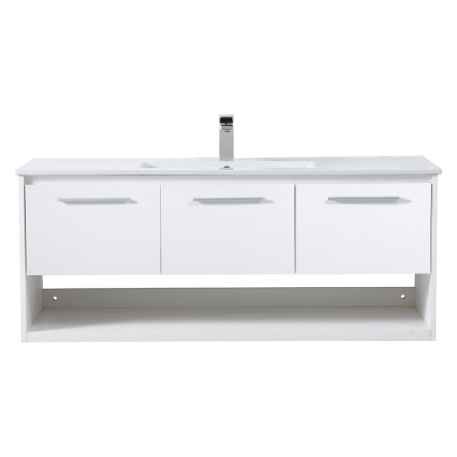 Elegant Bathroom Vanity - White (VF43048WH)